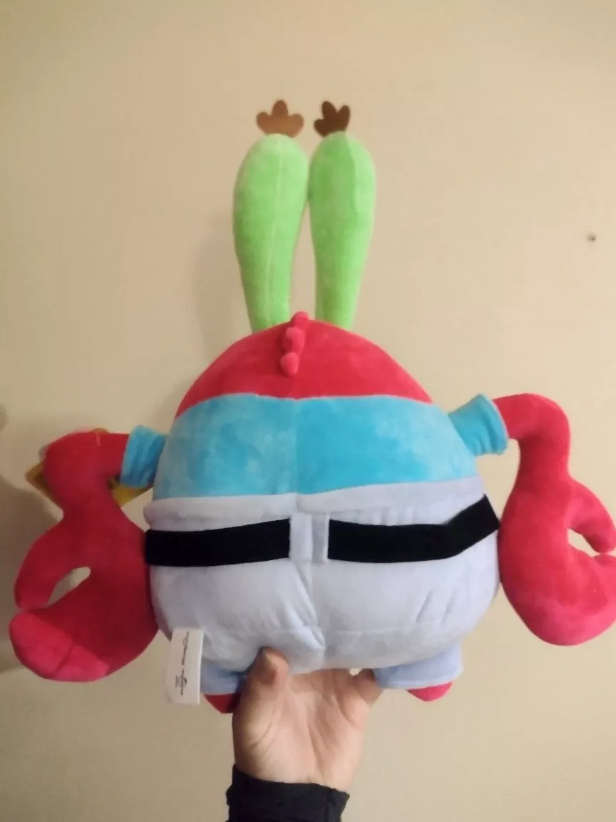 PELUCHE DON CANGREJO 38 CM NUEVO CON ETIQUETAS BOB ESPONJA - 5