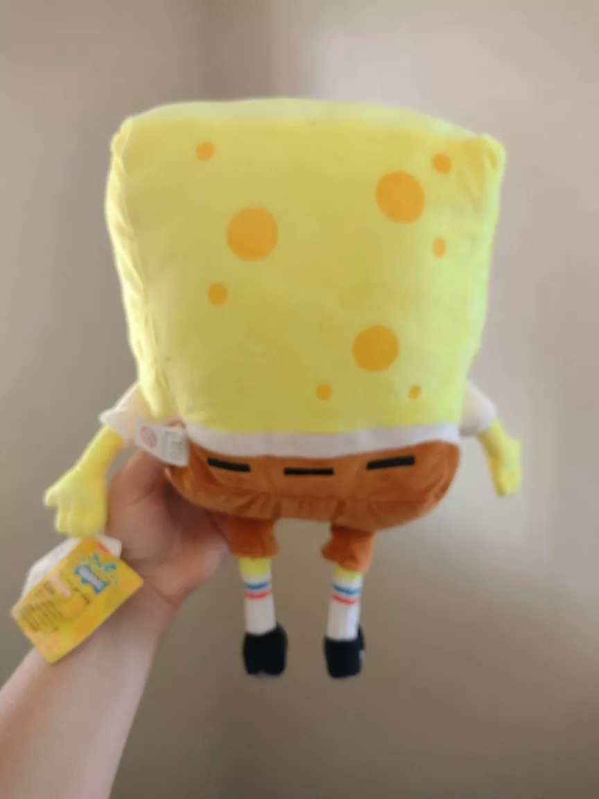 PELUCHE BOB ESPONJA 30 CM NUEVO CON ETIQUETAS - 4