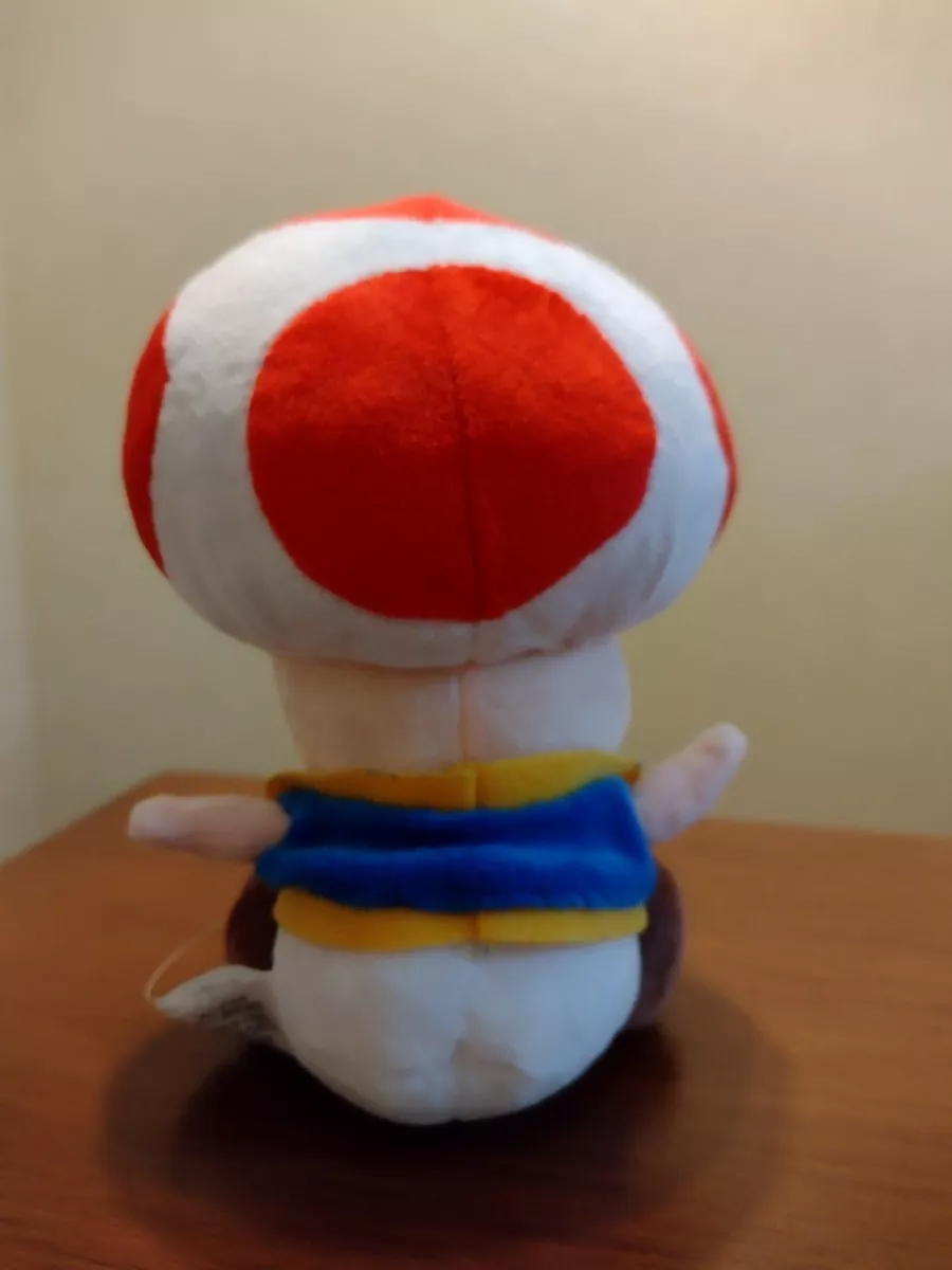 PELUCHE TOAD HONGUITO SUPER MARIO BROS 17 CM NUEVO - 2