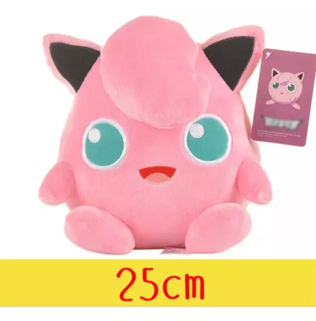 PELUCHE POKÉMON JIGGLYPUFF 25 CM NUEVO CON ETIQUETA - 1