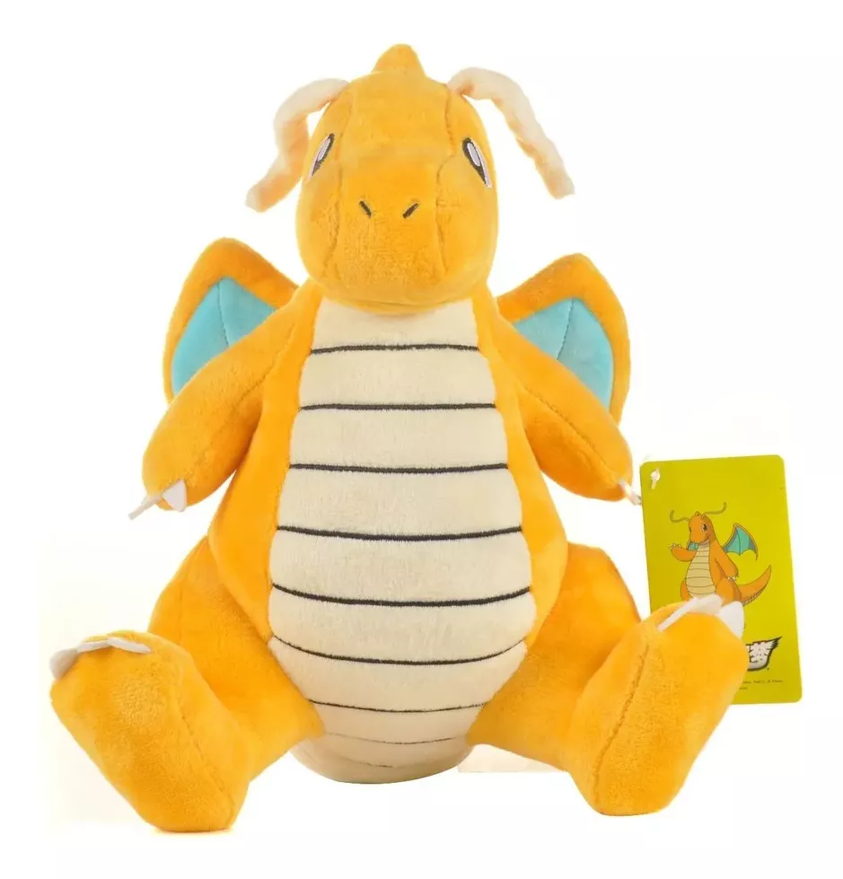 PELUCHE POKÉMON DRAGONITE 25 CM NUEVO CON ETIQUETA - 1