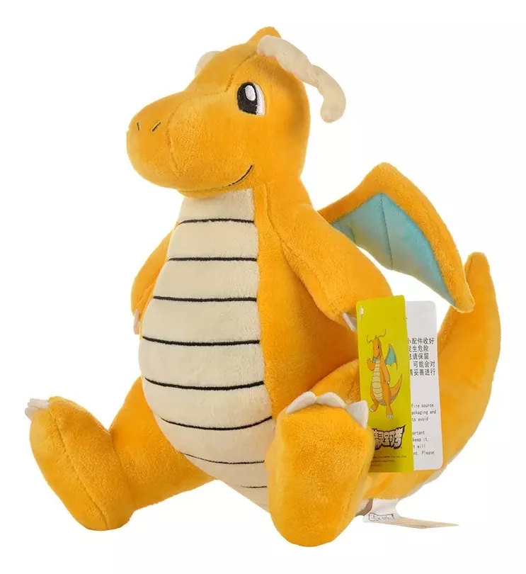 PELUCHE POKÉMON DRAGONITE 25 CM NUEVO CON ETIQUETA - 2