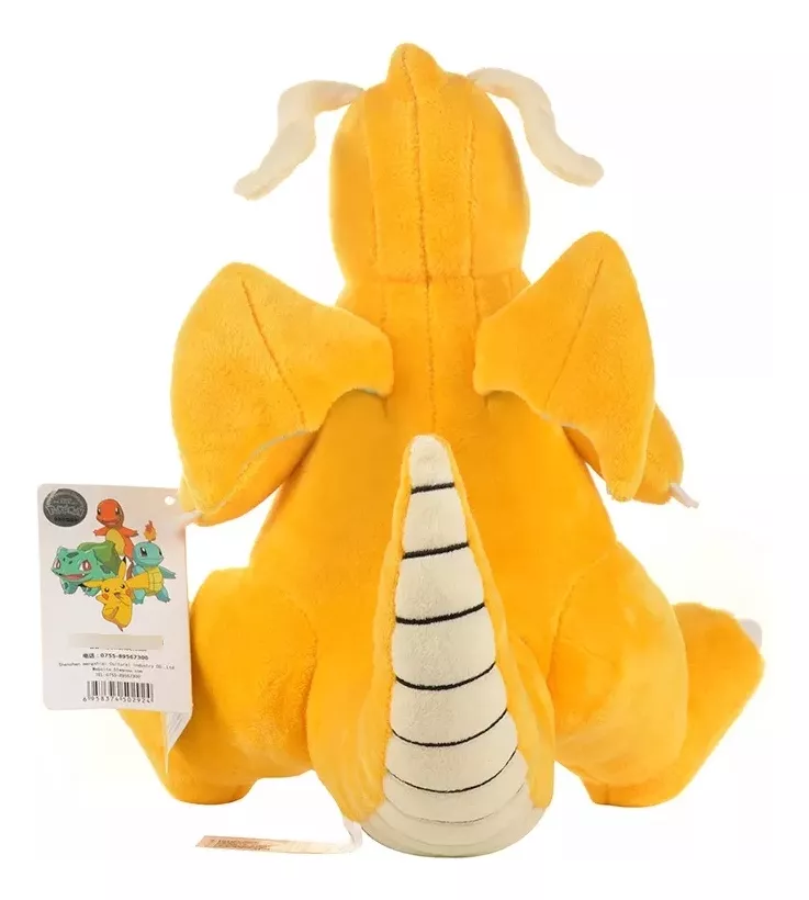 PELUCHE POKÉMON DRAGONITE 25 CM NUEVO CON ETIQUETA - 3