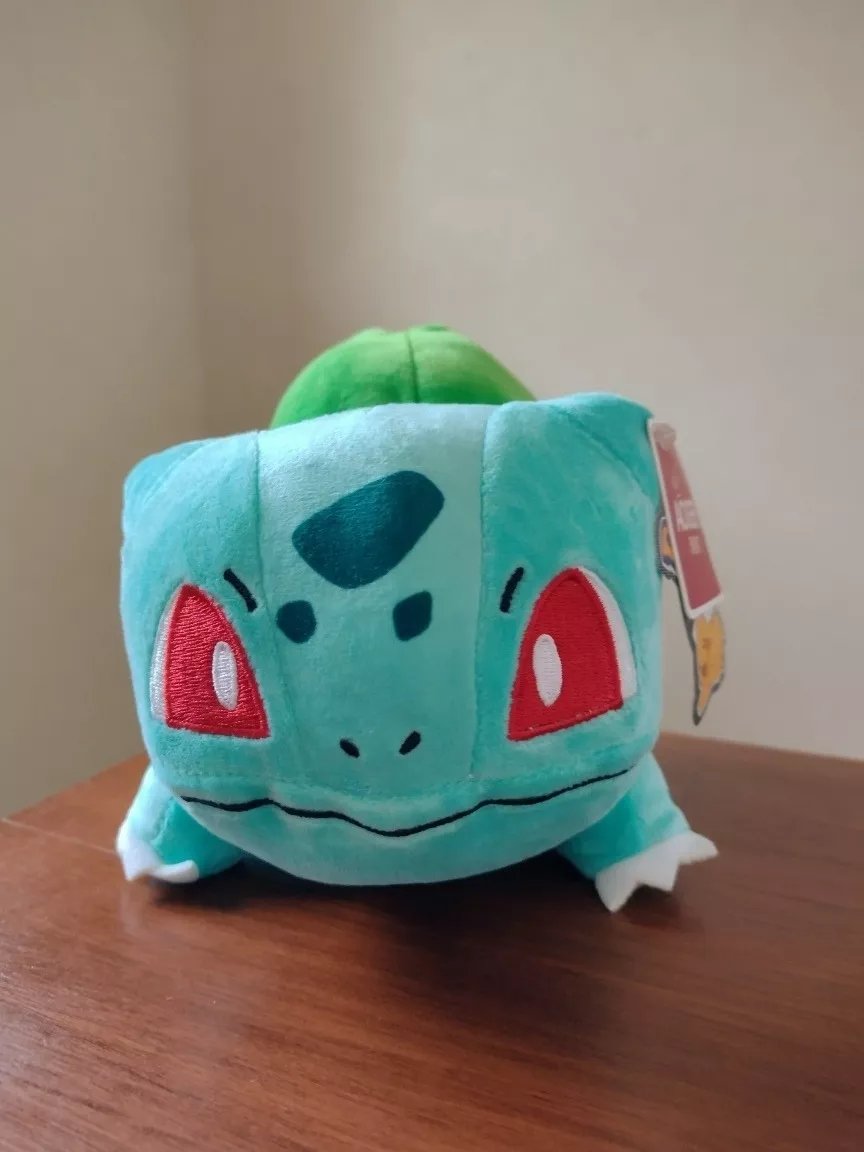 PELUCHE POKÉMON BULBASAUR 15CM NUEVO CON ETIQUETAS - 2