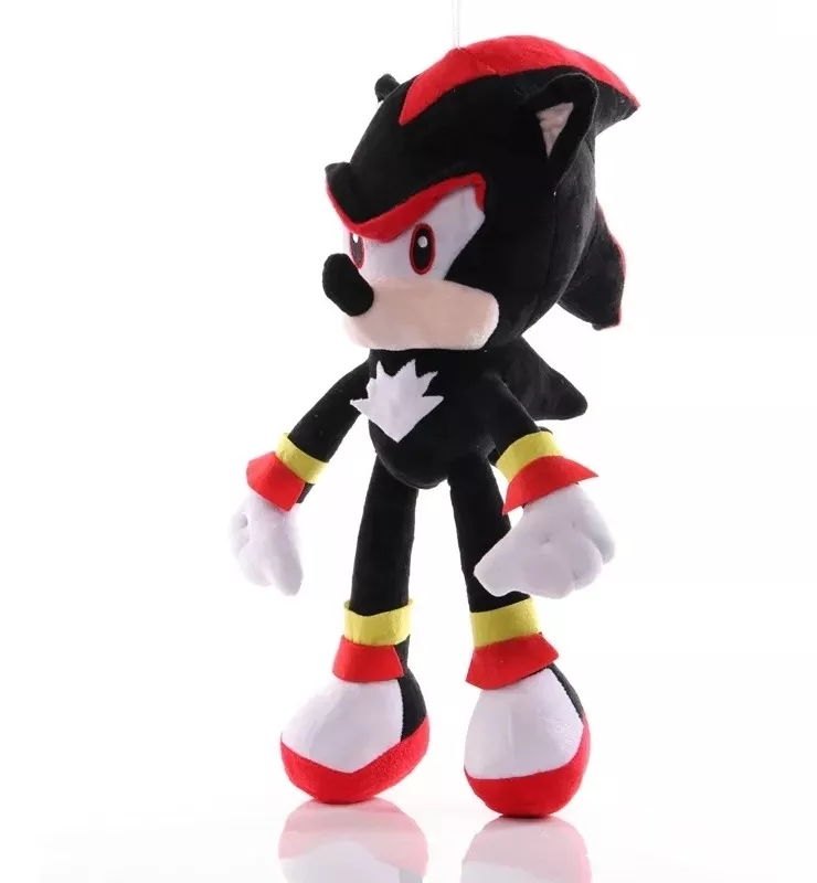 PELUCHE DE SHADOW DE SONIC 28 CM NUEVO - 2