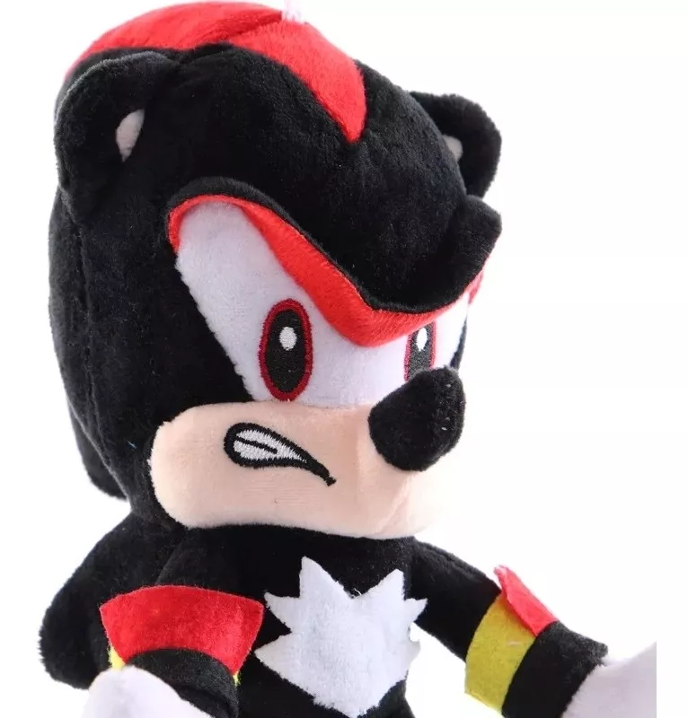 PELUCHE DE SHADOW DE SONIC 28 CM NUEVO - 3