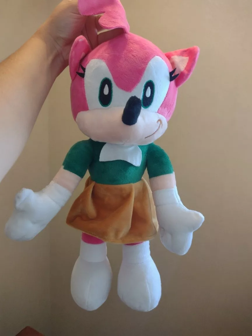 PELUCHE DE AMY ROSE DE SONIC 45 CM NUEVO - 2
