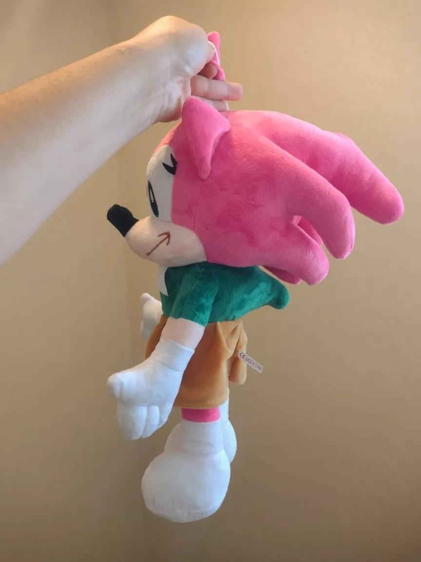 PELUCHE DE AMY ROSE DE SONIC 45 CM NUEVO - 4