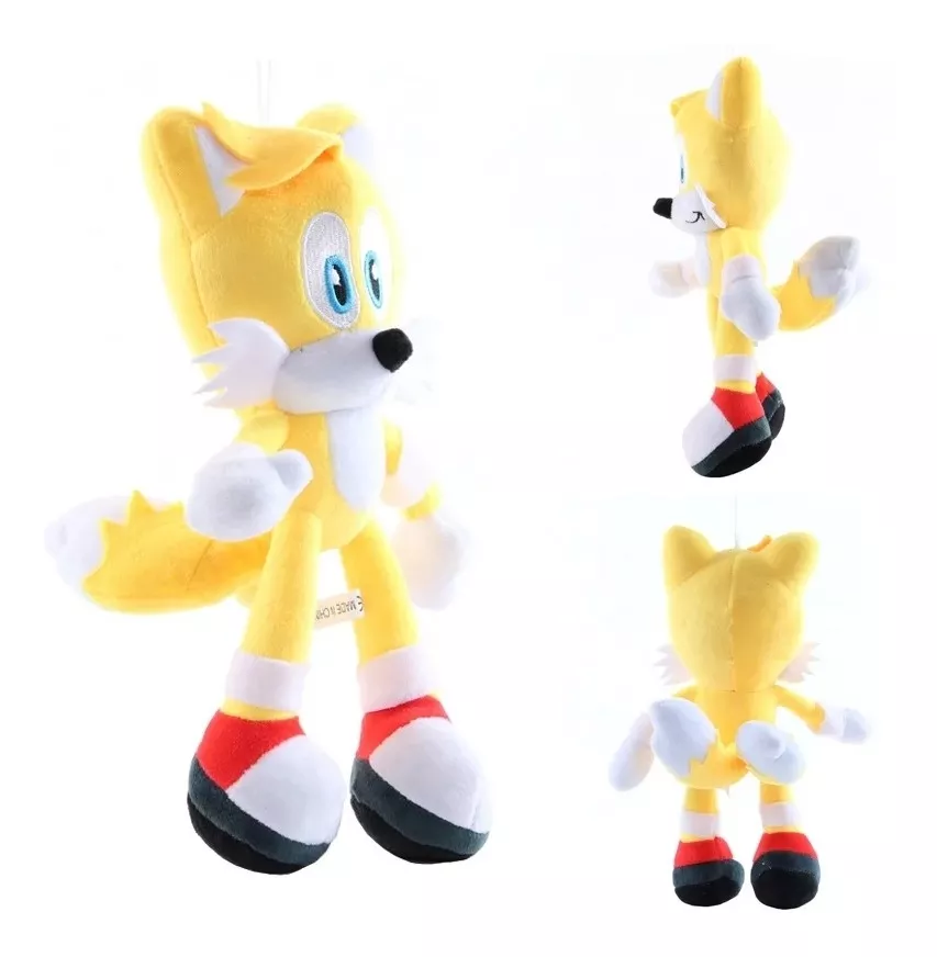 PELUCHE DE TAILS COLITAS SONIC DE 28 CM NUEVO - 1