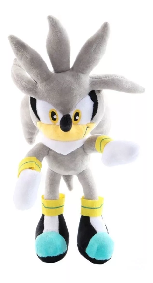 PELUCHE SILVER DE SONIC 28 CM NUEVO - 1