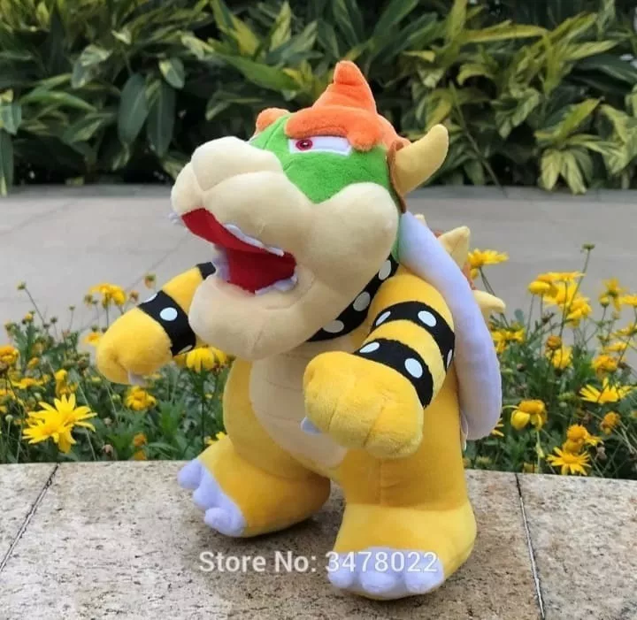 PELUCHE KOOPA BOWSER MARIO BROS 25 CM NUEVO - 2