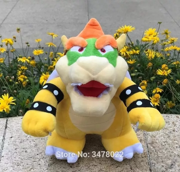 PELUCHE KOOPA BOWSER MARIO BROS 25 CM NUEVO - 3