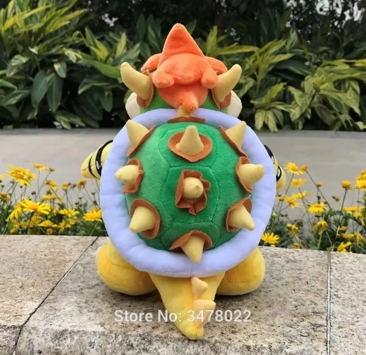 PELUCHE KOOPA BOWSER MARIO BROS 25 CM NUEVO - 4