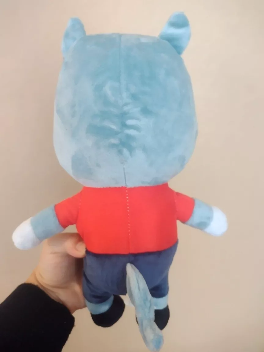 SET PELUCHE WOLFOO Y SU HERMANA LUCY 28-30 CM NUEVOS - 4