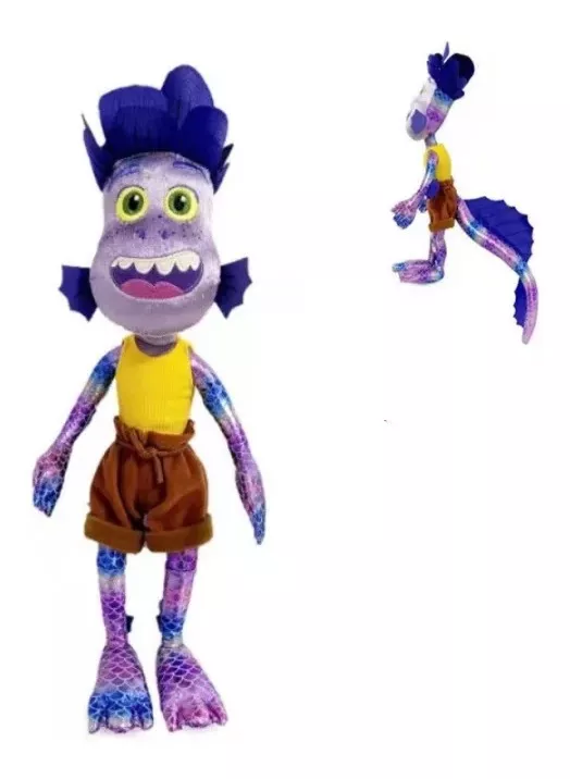 PELUCHE ALBERTO DE LA PELÍCULA LUCA DE DISNEY NUEVO ETIQUETA - 1
