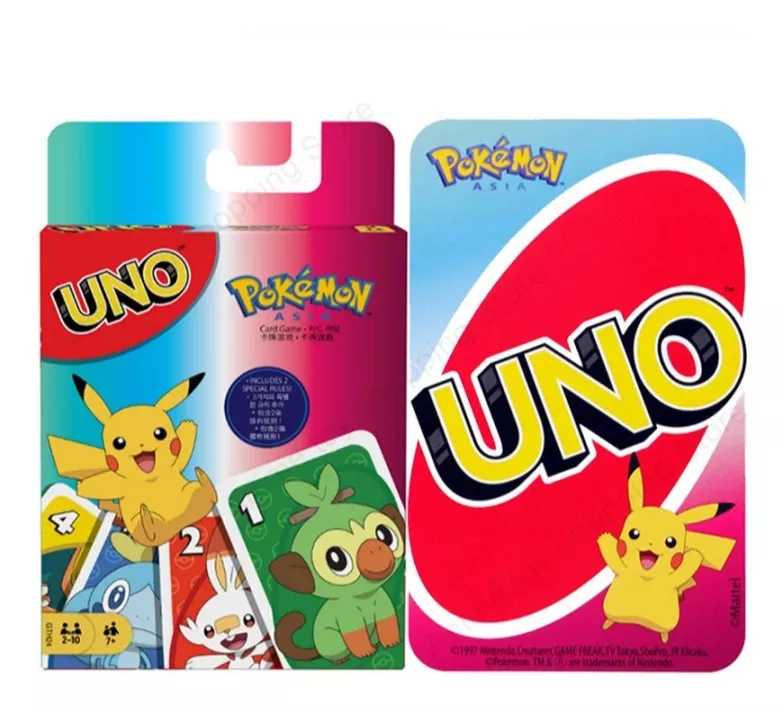 JUEGO DE CARTAS UNO EDICIÓN ESPECIAL POKÉMON NUEVO - 1