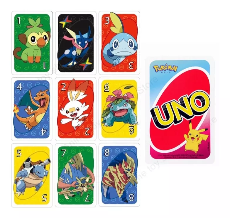JUEGO DE CARTAS UNO EDICIÓN ESPECIAL POKÉMON NUEVO - 2
