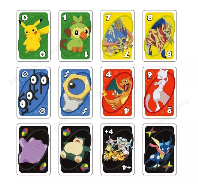 JUEGO DE CARTAS UNO EDICIÓN ESPECIAL POKÉMON NUEVO - 3