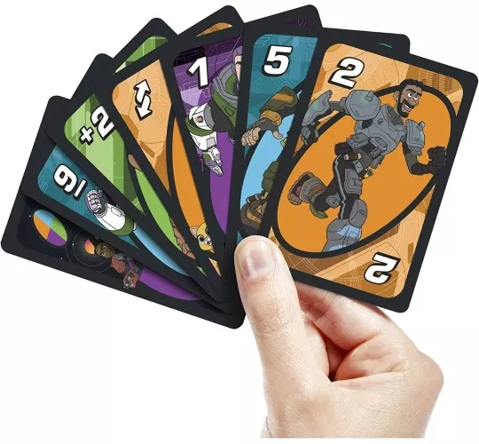 JUEGO DE CARTAS MATTEL UNO LIGHTYEAR PELICULA DISNEY - 4