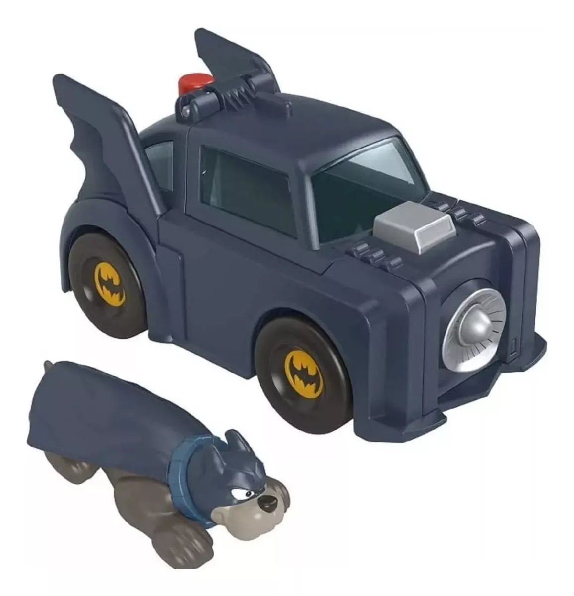 VEHÍCULO FISHER PRICE LIGA SÚPER MASCOTAS DC COMIC JUGUETE ACE - 2