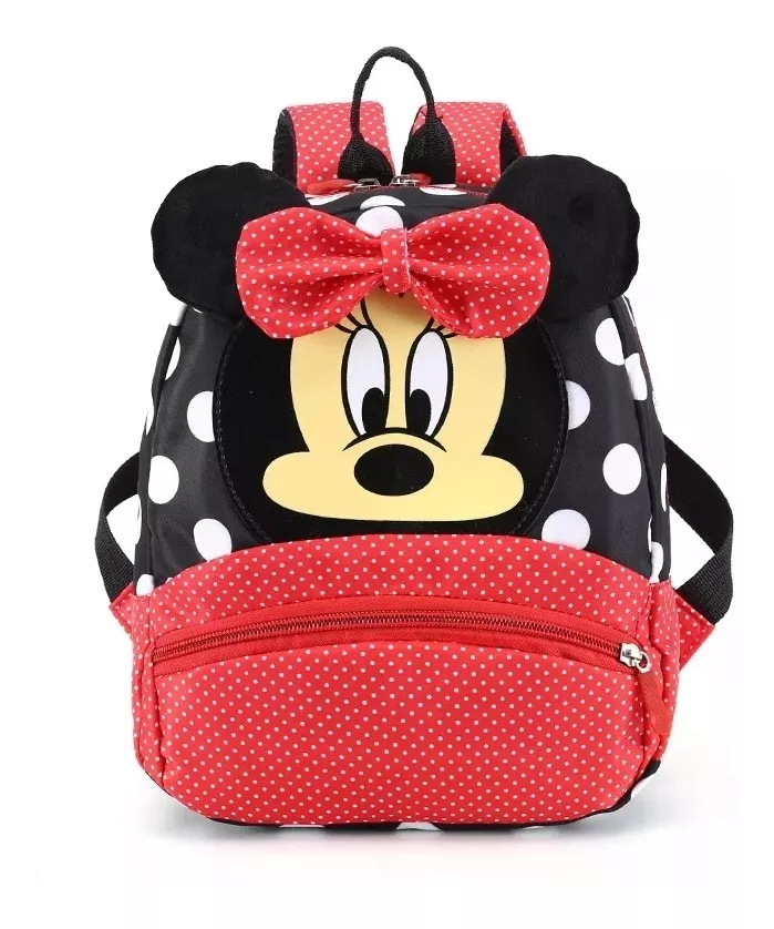 MOCHILA PARA NIÑOS MINNIE ROJA NUEVA - 1