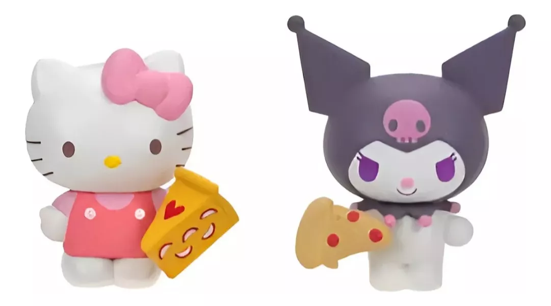 SET FIGURAS Y ACCESORIO IMEXPORTA HELLO KITTY Y SUS AMIGOS S ORIGINAL - 2