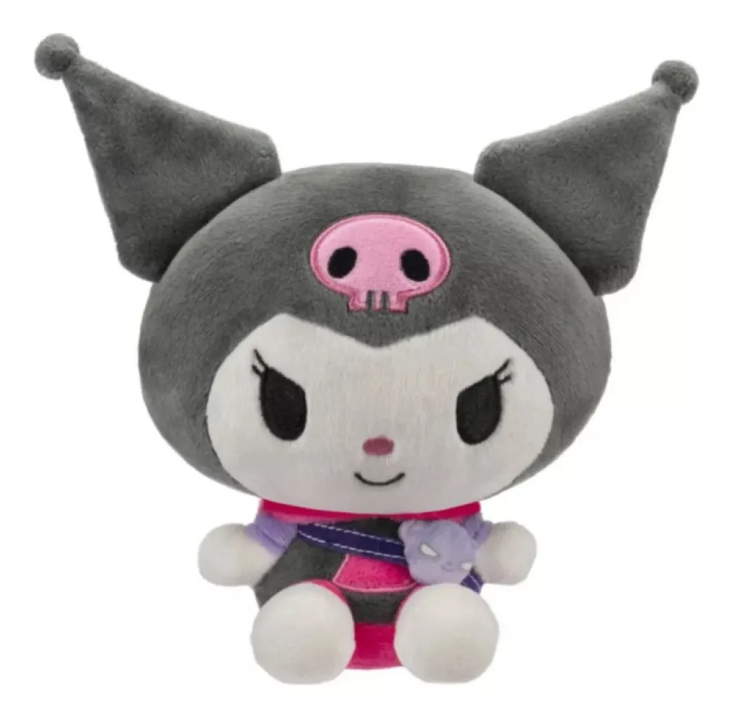 PELUCHE JAZWARES HELLO KITTY Y SUS AMIGOS 20 CM KUROMI - 1