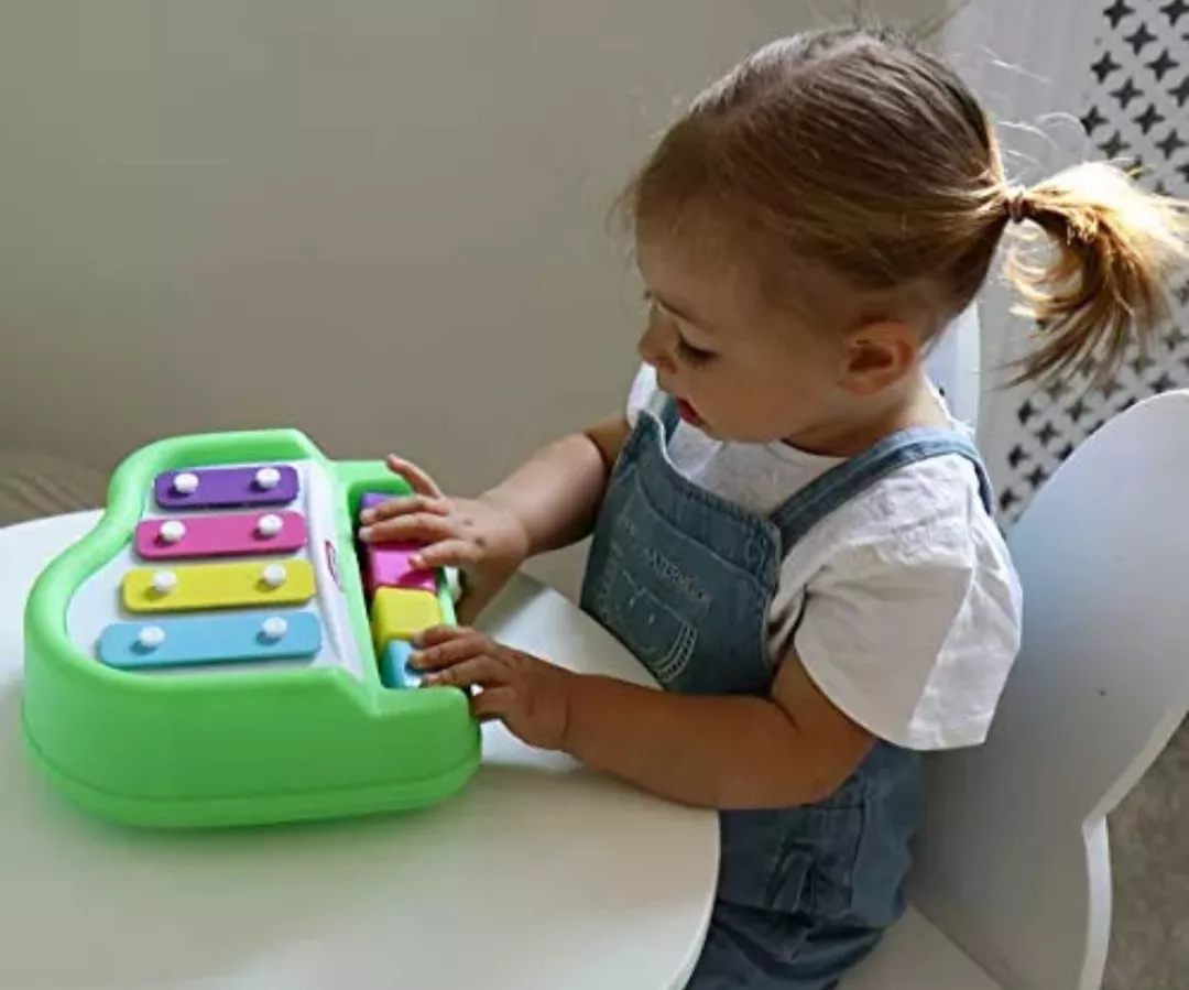 JUGUETE INTERACTIVO LITTLE TIKES BEBÉS PIANO INTERACTIVO ORIGINAL NEGRO - 4