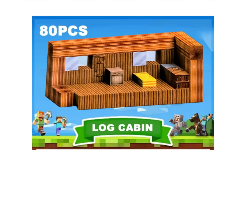 BLOQUES MAGNÉTICOS MINECRAFT CUBOS DE CONSTRUCCIÓN80 PIEZAS - 3