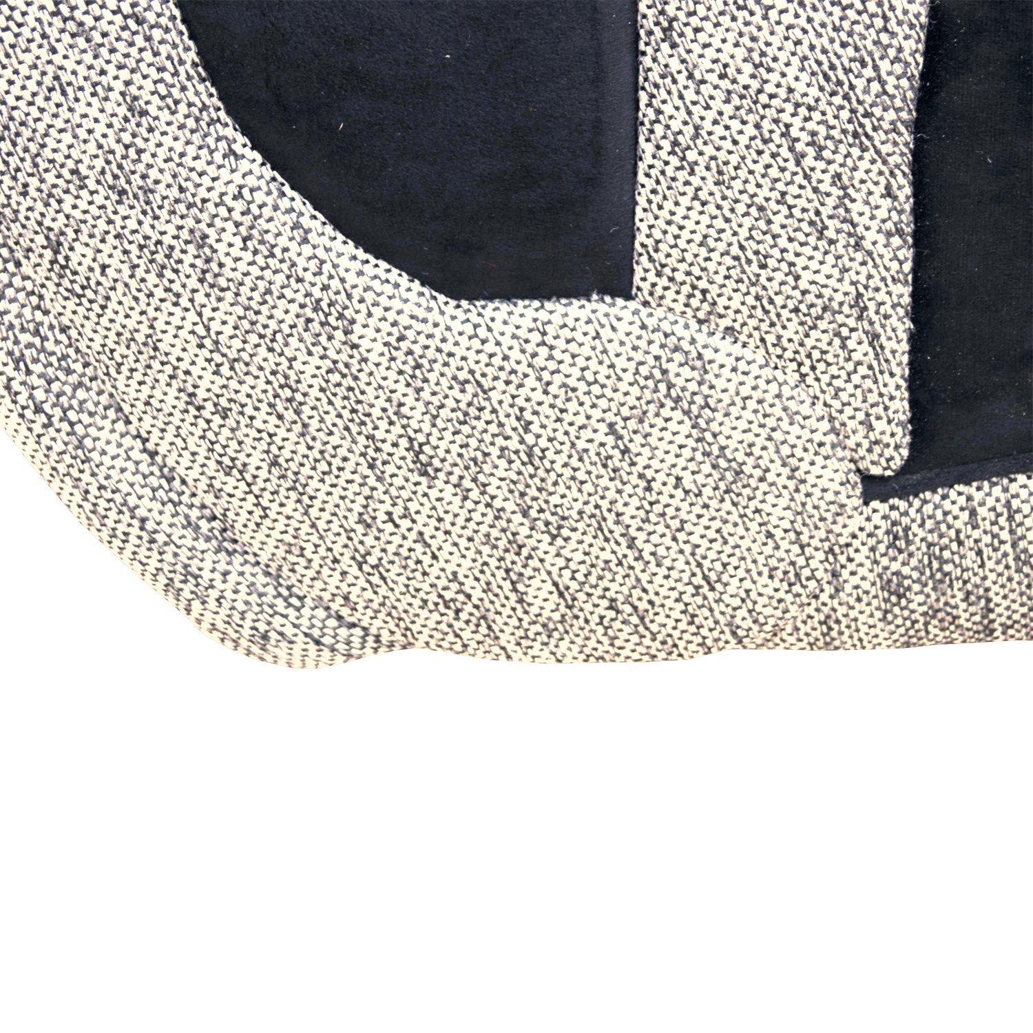SECCIONAL DOMINGA CHENILLE TIPO LINO BEIGE 3 CUERPOS - 3