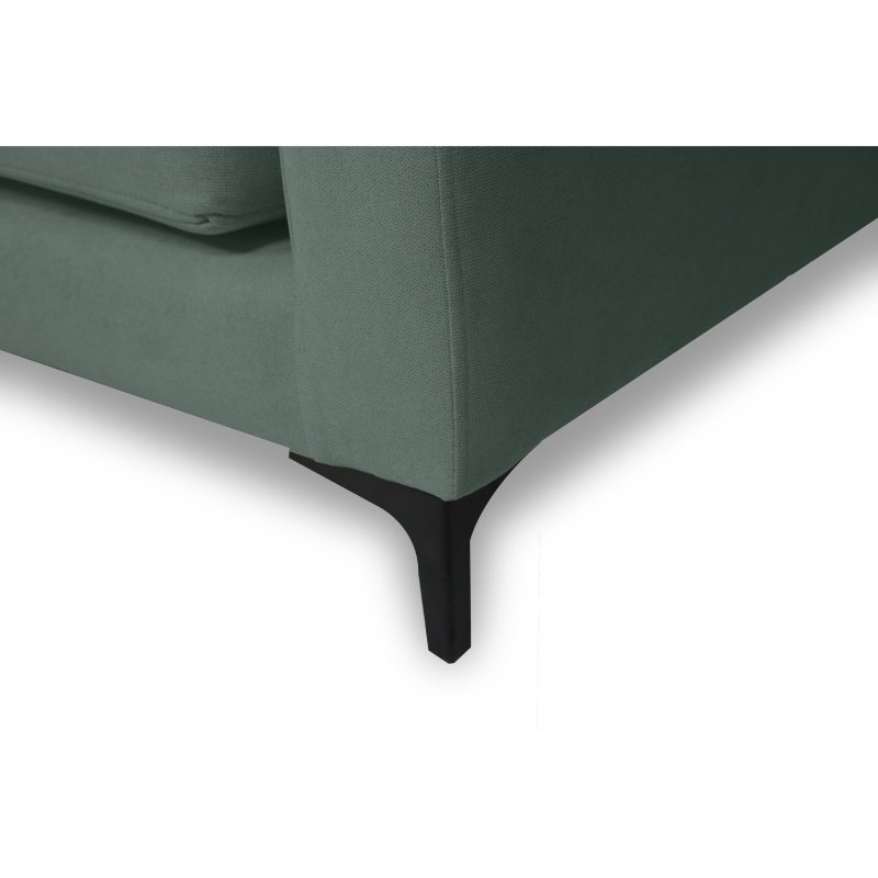 SOFA ALANNA 3 CUERPOS FELPA VERDE - 3