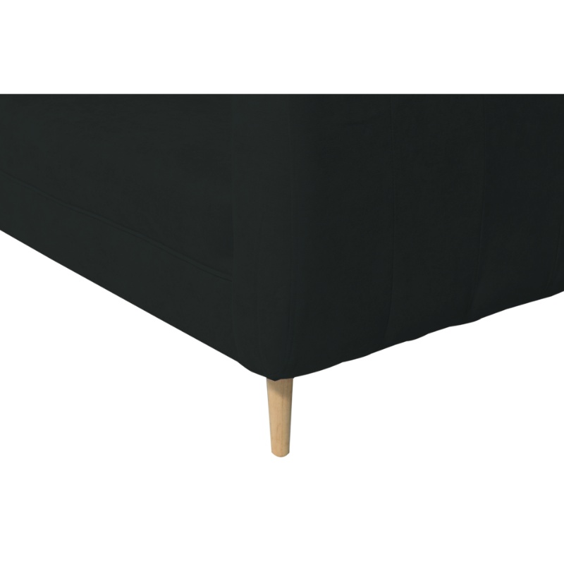 SOFA LYNETTE 3 CUERPOS CHENILLE TIPO LINO GRAFITO - 3