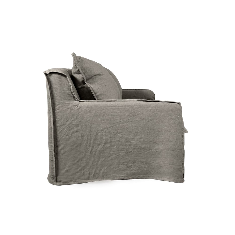 SOFA REHUE LINO GRIS PIEDRA 3C - 3