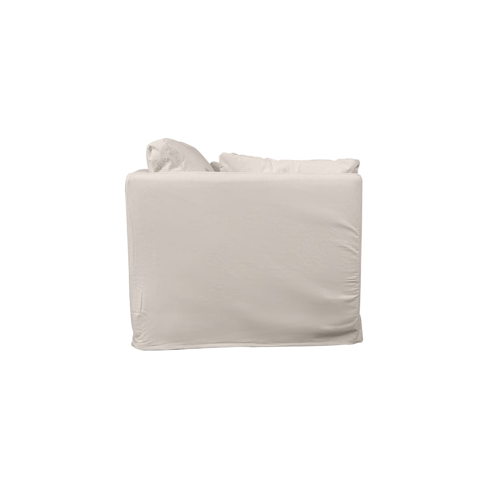 SOFA QUEPE CHENILLE HUESO 3C - 3