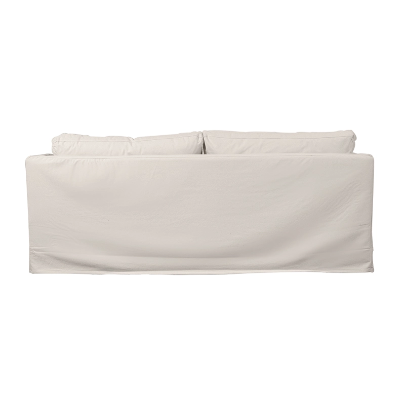 SOFA QUEPE CHENILLE HUESO 3C - 4