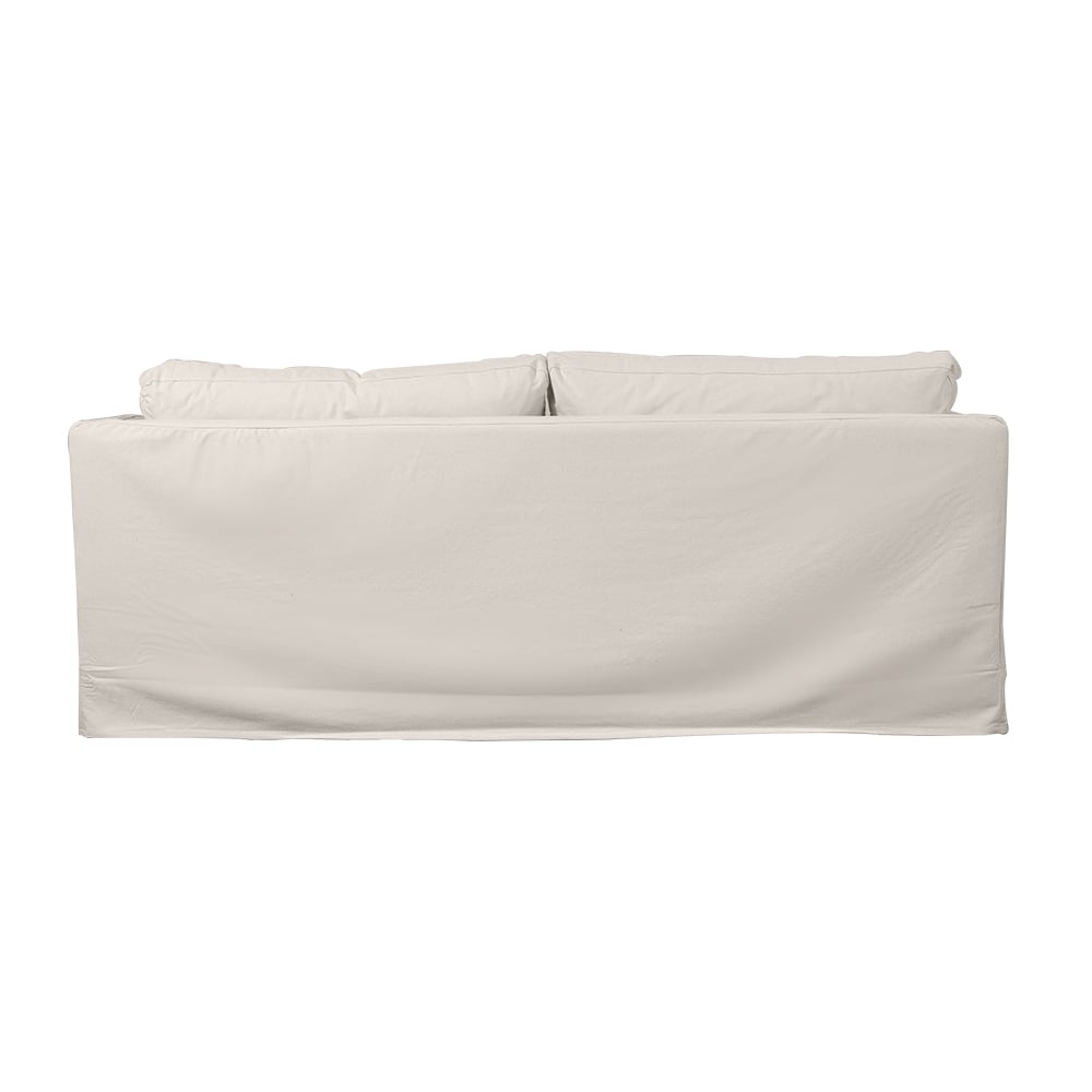 SOFA QUEPE CHENILLE HUESO 3C - 4