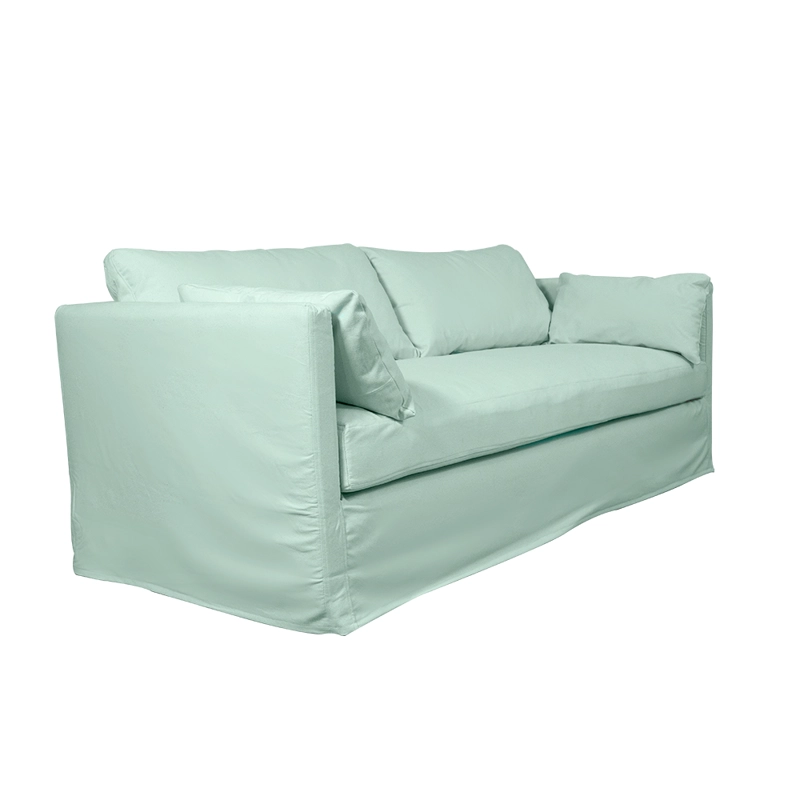 SOFA QUEPE LINO AGUA 3C - 2