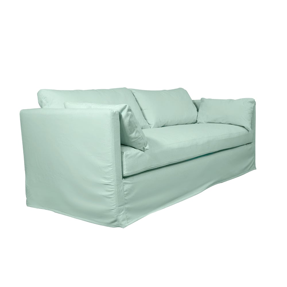 SOFA QUEPE LINO AGUA 3C - 2