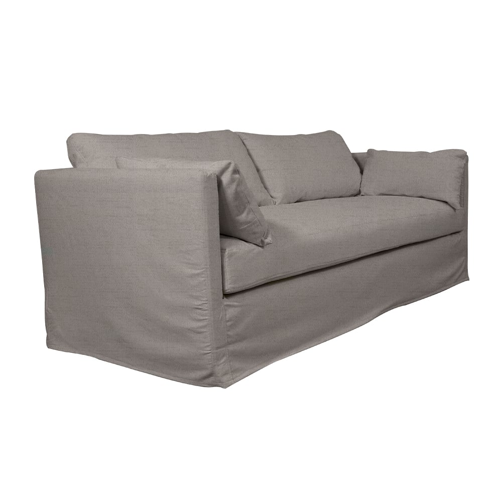 SOFA QUEPE LINO GRIS PIEDRA 3C - 2