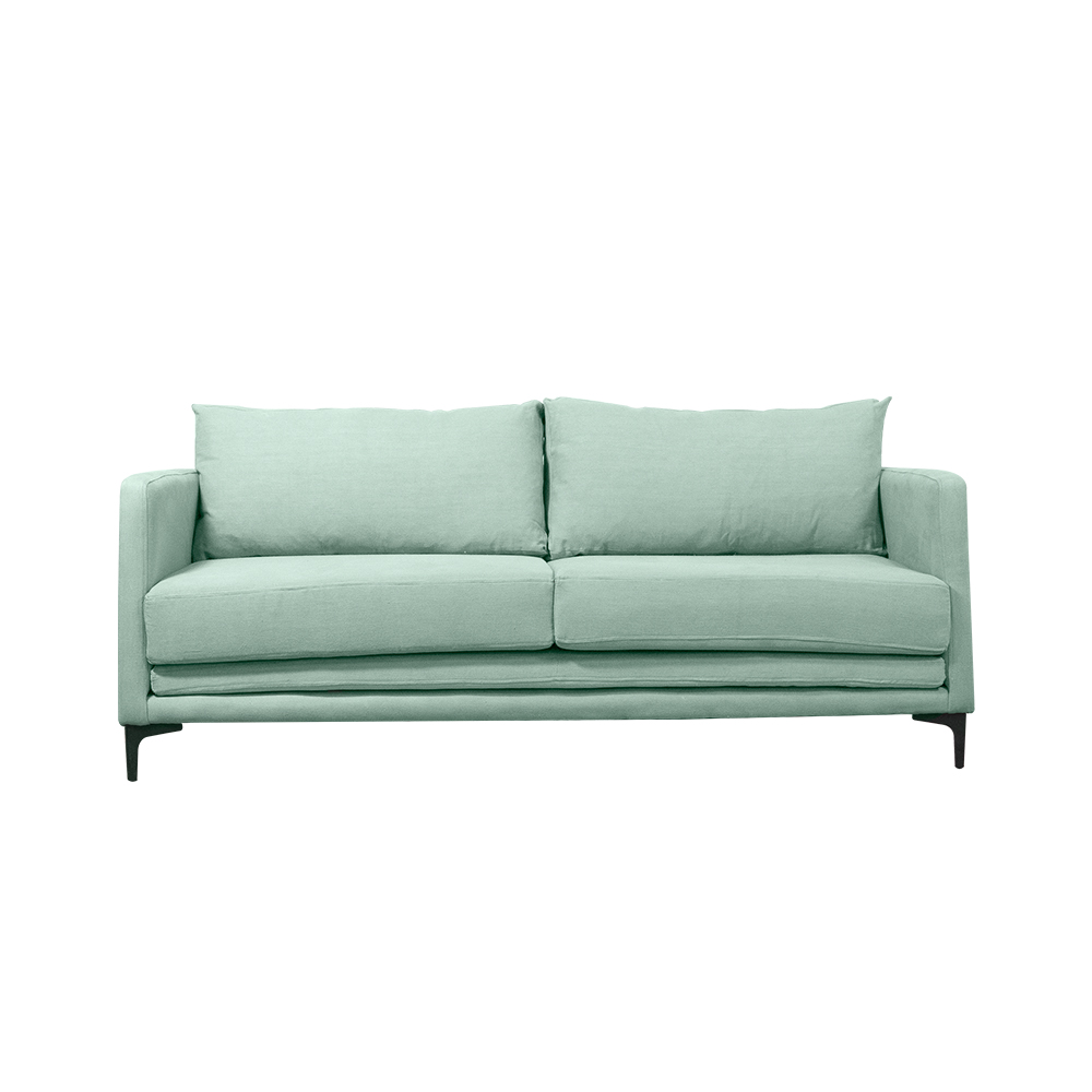 SOFA BUREO 3 CUERPOS CHENILLE AGUA - 1