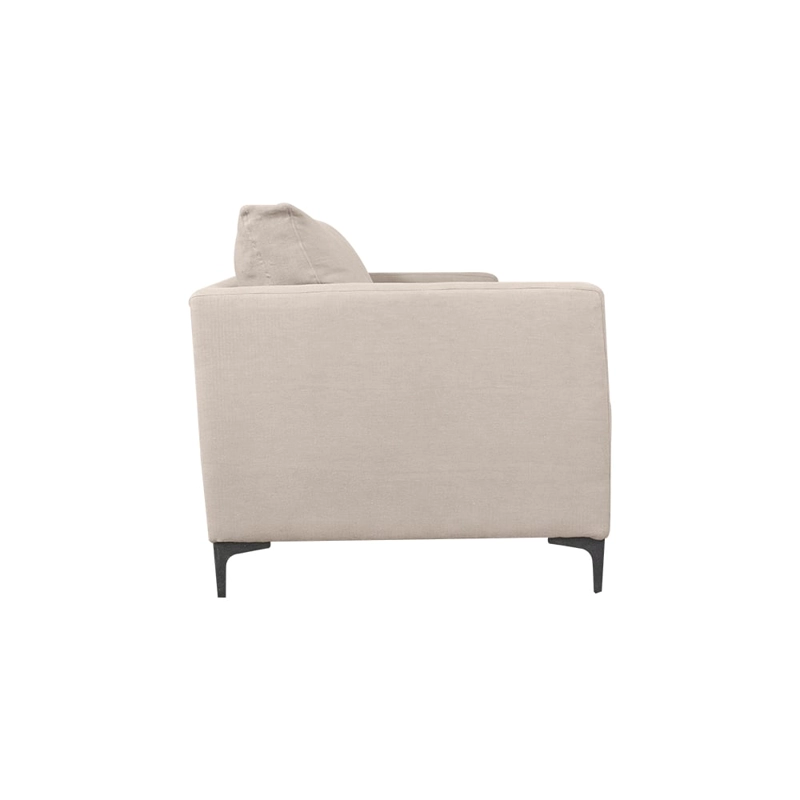 SOFA BUREO CHENILLE HUESO 3C - 3