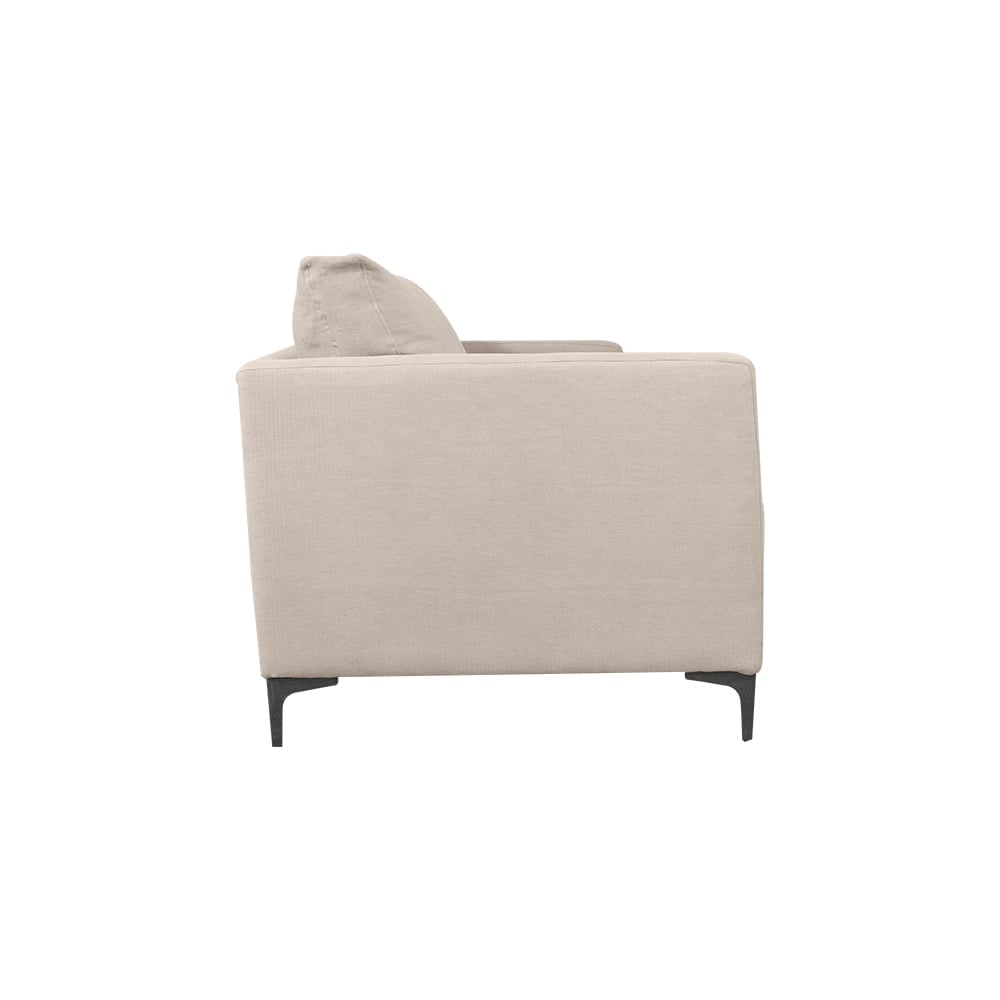 SOFA BUREO CHENILLE HUESO 3C - 3