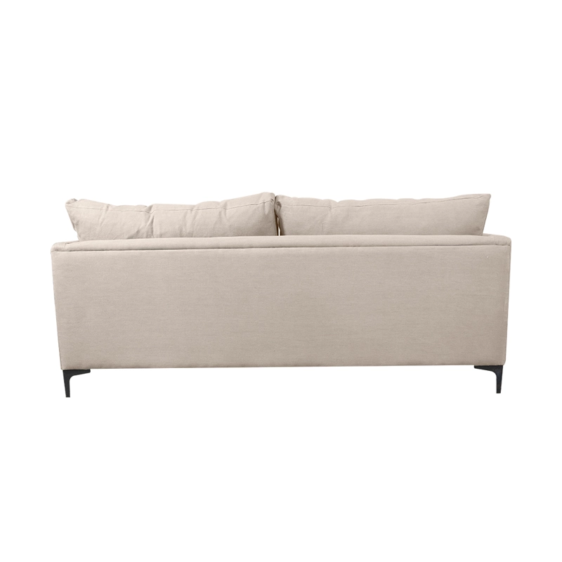 SOFA BUREO CHENILLE HUESO 3C - 4