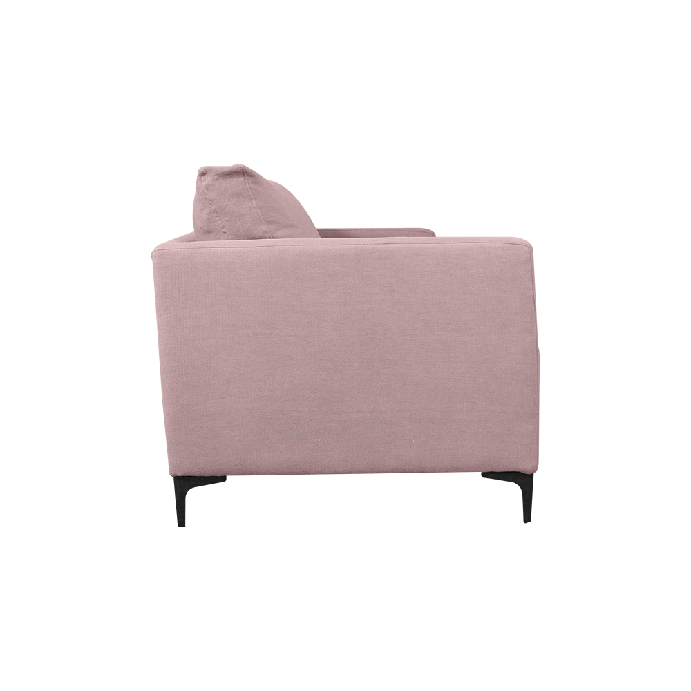 SOFA BUREO 3 CUERPOS CHENILLE PALO ROSA - 2