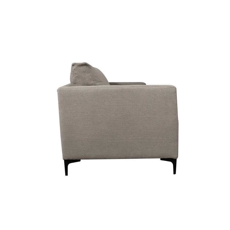 SOFA BUREO LINO GRIS PIEDRA 3C - 3