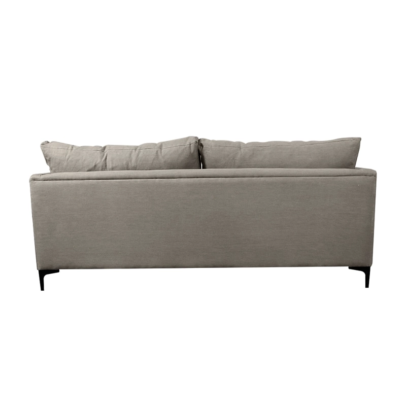 SOFA BUREO LINO GRIS PIEDRA 3C - 4