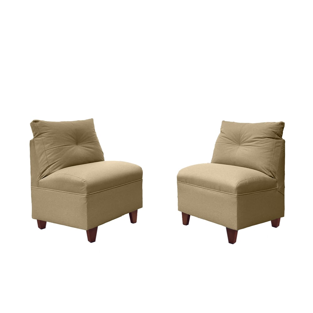 JUEGO LIVING MATEO CHENILLE BEIGE PATA MADERA 3C.1C.1C - 3