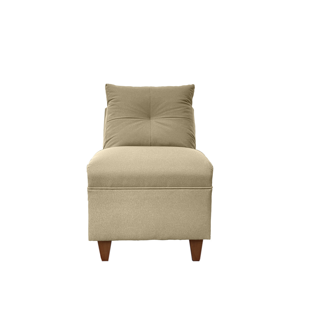 JUEGO LIVING MATEO 3-1-1 CUERPOS PATA MADERA CHENILLE BEIGE - 6