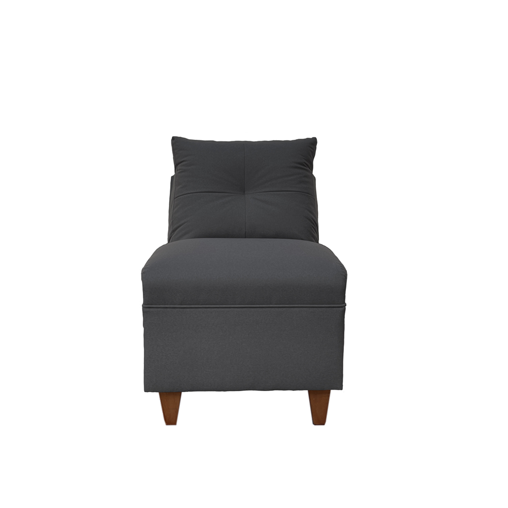 JUEGO LIVING MATEO 3-1-1 CUERPOS PATA MADERA CHENILLE GRAFITO - 6