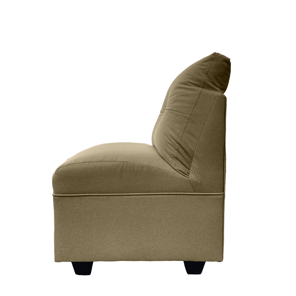 JUEGO LIVING MATEO 3-1-1 CUERPOS CHENILLE BEIGE PATA PLASTICA - 7